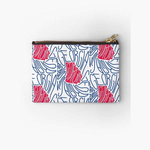 Item preview, Georgia State Map Typography - Red and Blue - USA America State designed and sold by Ranggasme.