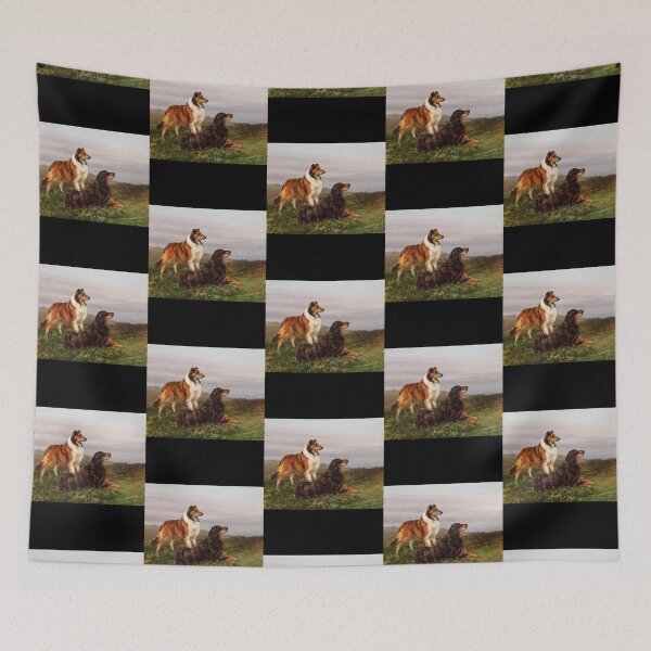 Item preview, Firm Friends Collie and Gordon Setter designed and sold by wilbert-aguirre.