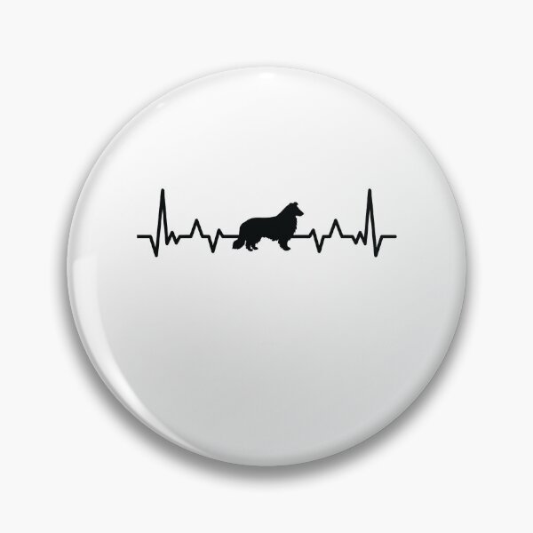 Item preview, Funny Shetland Sheepdog Heartbeat designed and sold by wilbert-aguirre.