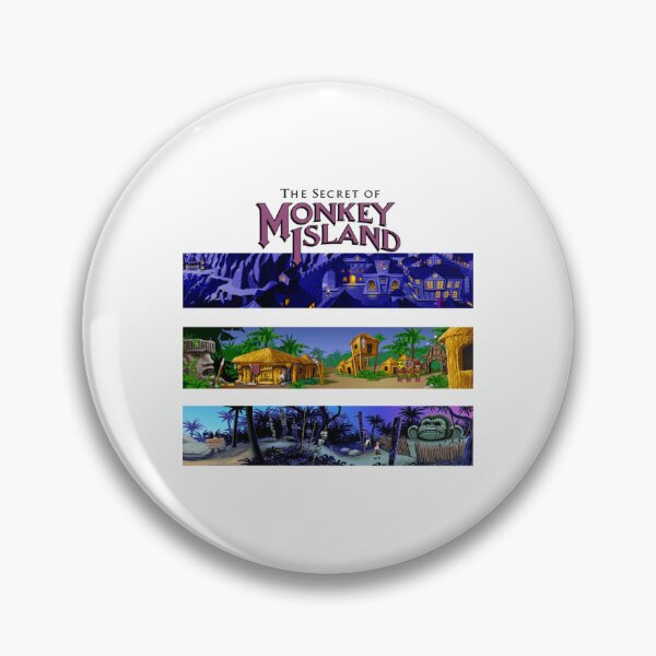 Item preview, The secret of Monkey Island Backgrounds   designed and sold by haeufge.