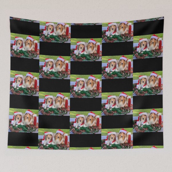 Item preview, Merry Christmas Holidays! Christmas Collies! designed and sold by wilbert-aguirre.
