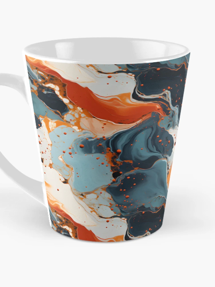 Thumbnail 3 of 4, Coffee Mug, Marble Stone Pattern 9 designed and sold by DigitalPatternx.