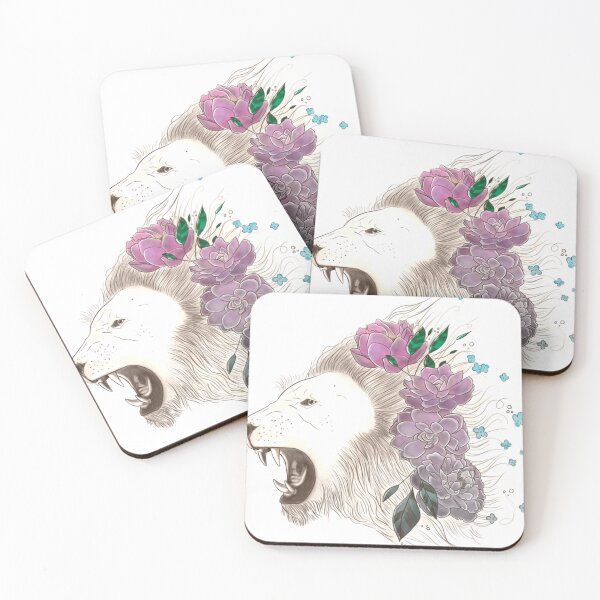 Item preview, Floral Lion  designed and sold by RossieZiem.