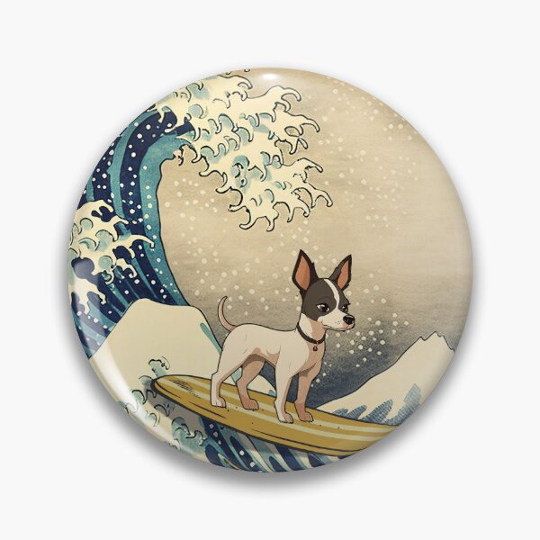 Artikelvorschau, Toy Fox Terrier Kanagawa Japanese Surfing Wave entworfen und verkauft von rafaeltto.
