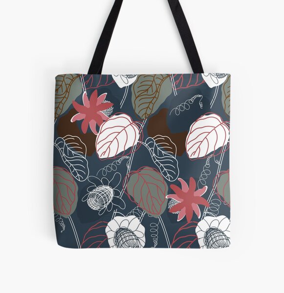 Passiflora All Over Print Tote Bag