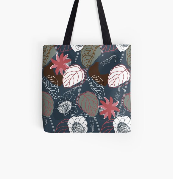 Passiflora All Over Print Tote Bag