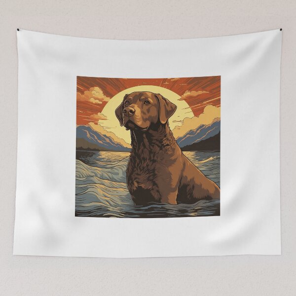 Item preview, Perro perdiguero de la bahía de Chesapeake designed and sold by lavroshh.