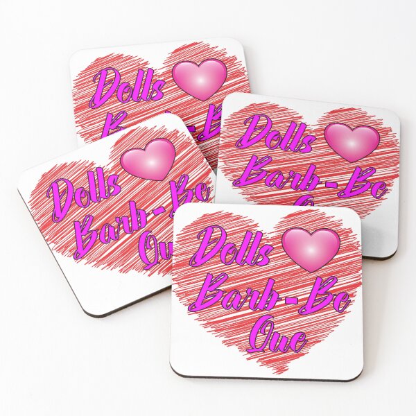 Item preview, Dolls Heart Barb Be Que - Scribble Heart designed and sold by Bruce ALMIGHTY Baker.