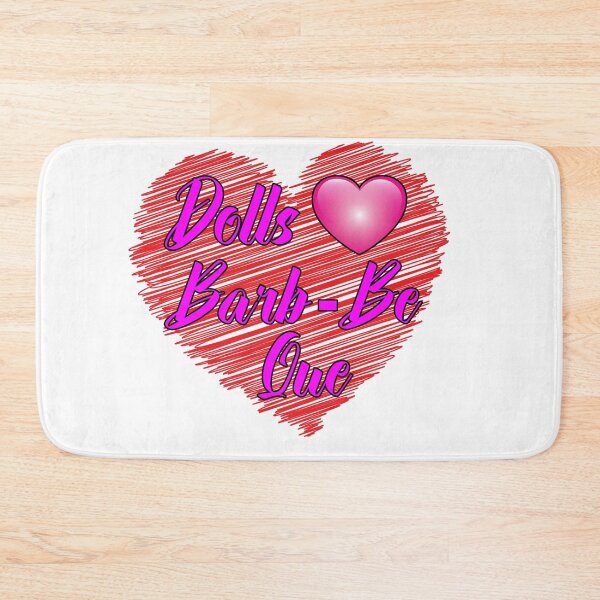 Item preview, Dolls Heart Barb Be Que - Scribble Heart designed and sold by Bruce ALMIGHTY Baker.