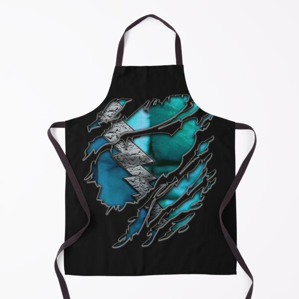 Item preview, Silver lightning ripped torn tee designed and sold by ElfriedaDurga.