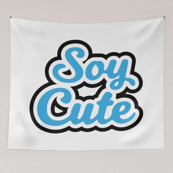 Item preview, Soy Cute Blue designed and sold by JaritLuin.