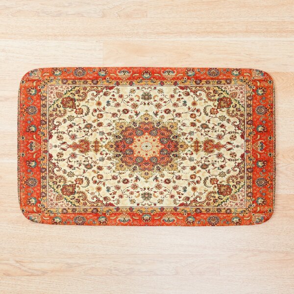 Moroccan Ethnic Style Mat Anti slip Bath Mat Bathroom Small - Temu