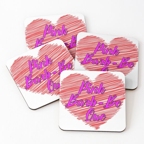 Item preview, Pink Barb Be Que - Scribble Heart designed and sold by Bruce ALMIGHTY Baker.