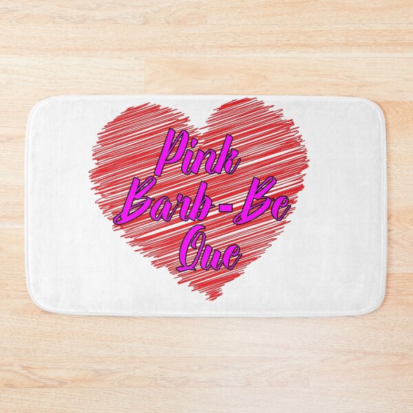 Item preview, Pink Barb Be Que - Scribble Heart designed and sold by Bruce ALMIGHTY Baker.