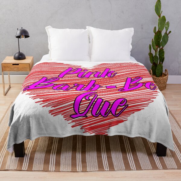 Item preview, Pink Barb Be Que - Scribble Heart designed and sold by Bruce ALMIGHTY Baker.