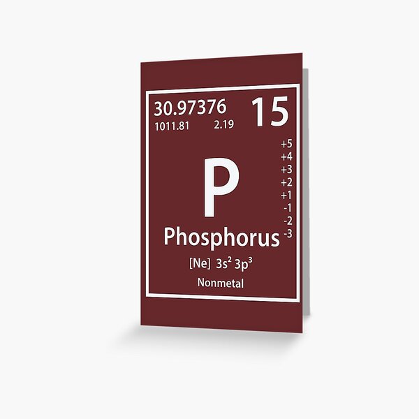 Artikel-Vorschau von Phosphor-Element, designt und verkauft von cerebrands.