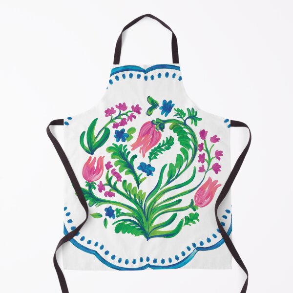 Item preview, Tropical floral brush paint designed and sold by letsgow8th.