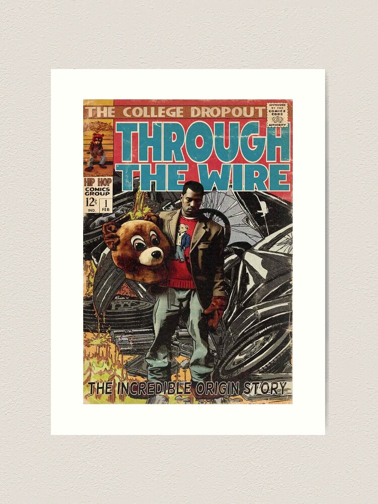 Graduation - Kanye West - Hip-Hop/Rap Album Cover POSTER - Measures 12 x 12  inches