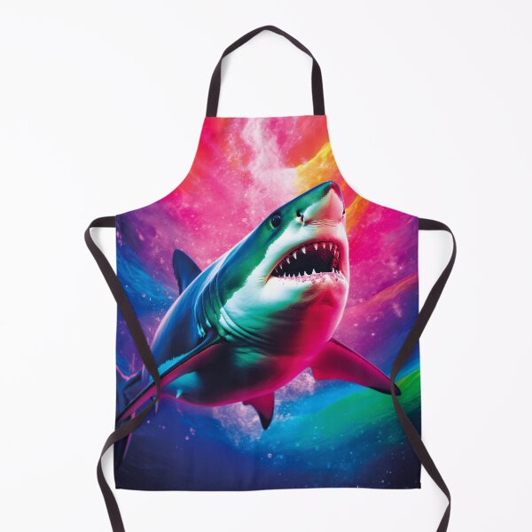 Item preview, Rainbow shark designed and sold by Prints-of-Art.