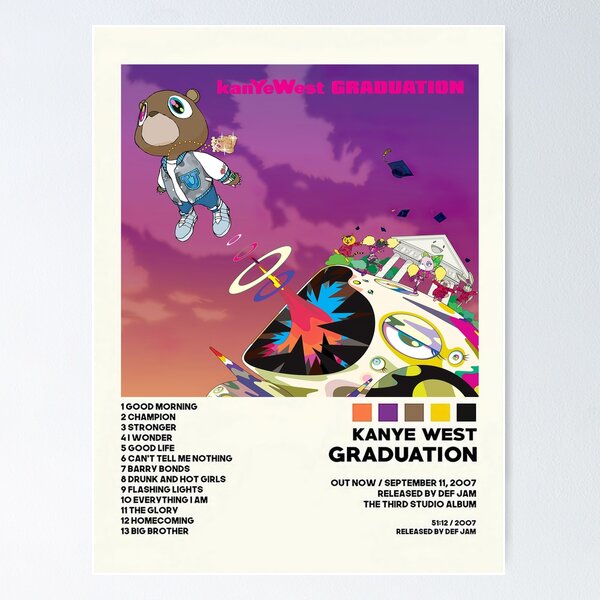 Kanye West Vintage Concert Poster from Arco Arena, Apr 18, 2008 at  Wolfgang's