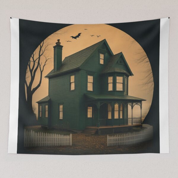 Item preview, Enigmatic House designed and sold by WitchsHatStudio.