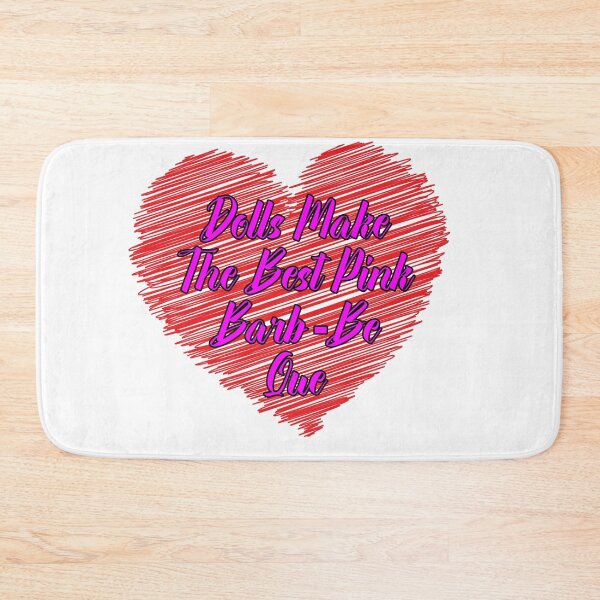 Item preview, Dolls Make The Best Pink Barb Be Que - Scribble Heart designed and sold by Bruce ALMIGHTY Baker.