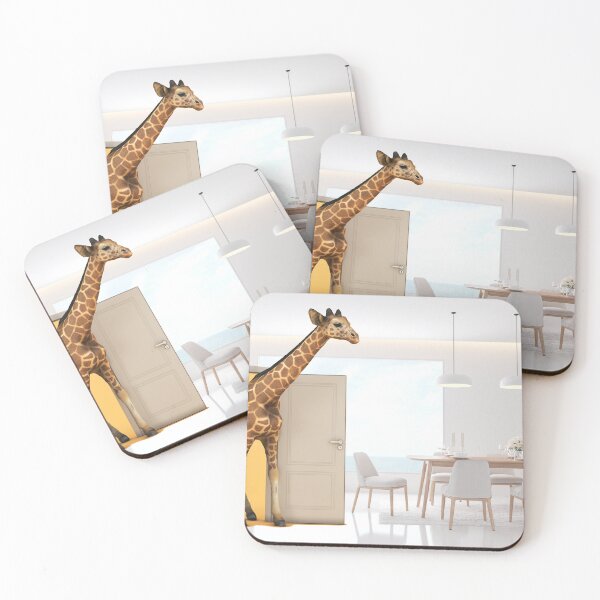 Item preview, The Giraffe Who Was Early to Dinner designed and sold by Ramona Gonzales.