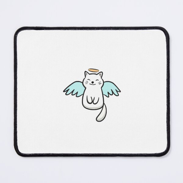 Item preview, Angelic Meow Smile, Smiling Angel Cat designed and sold by MuyPH.
