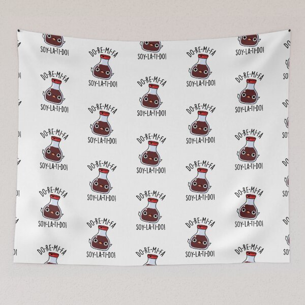 Item preview, Do Re Mi Fa soy La Ti Do Funny Soy Sauce Puns  designed and sold by punnybone.