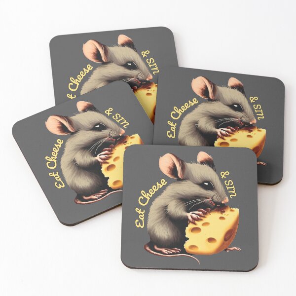 Item preview, Eat Cheese and Sin designed and sold by Toshini Design.