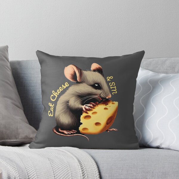 Item preview, Eat Cheese and Sin designed and sold by Toshini Design.