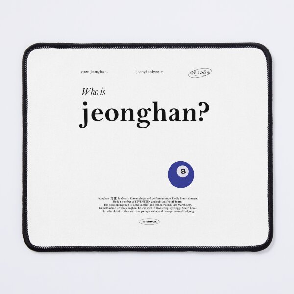 Item preview, who is jeonghan? designed and sold by glaciva.