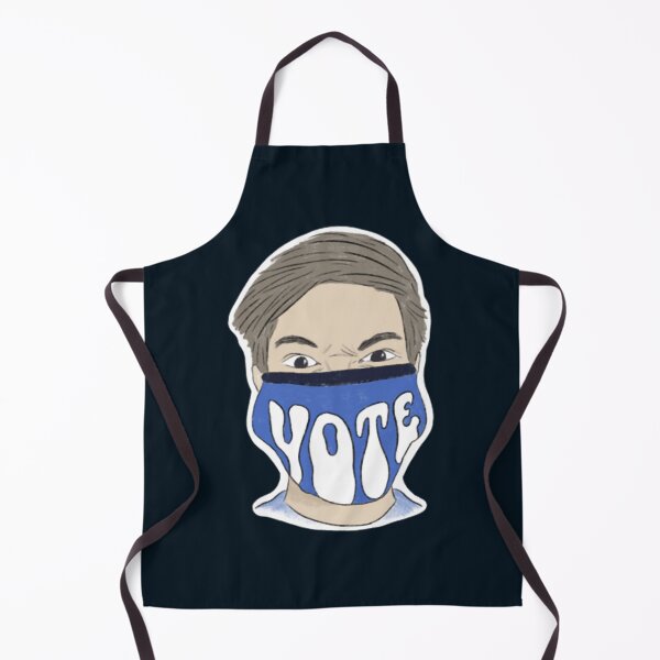 Item preview, Weston Koury Vote Mask Illustration designed and sold by Borusmuithy.