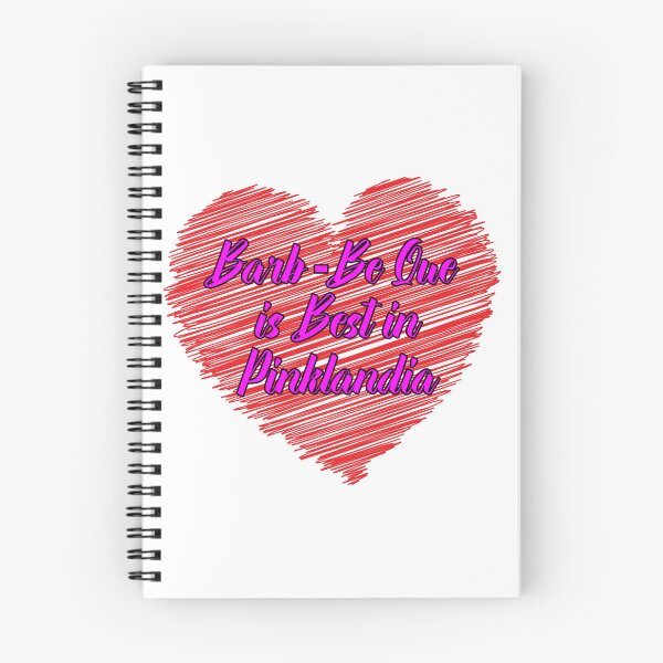 Item preview, Barb Be Que is Best in Pinklandia - Scribble Heart designed and sold by Bruce ALMIGHTY Baker.