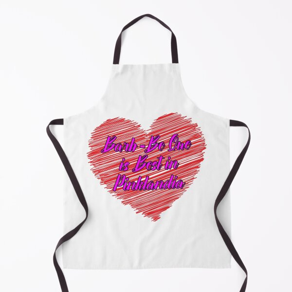 Item preview, Barb Be Que is Best in Pinklandia - Scribble Heart designed and sold by Bruce ALMIGHTY Baker.