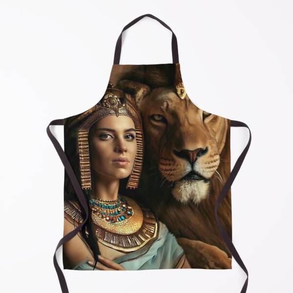 Item preview, A Egyptain Queen and her pet Lion designed and sold by wednesdays57.
