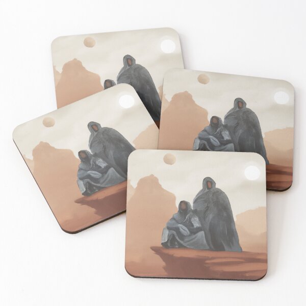 Item preview, The Last Pair - Post-Apocalyptic Sci-Fi Oil Painting designed and sold by soulfulprintss8.