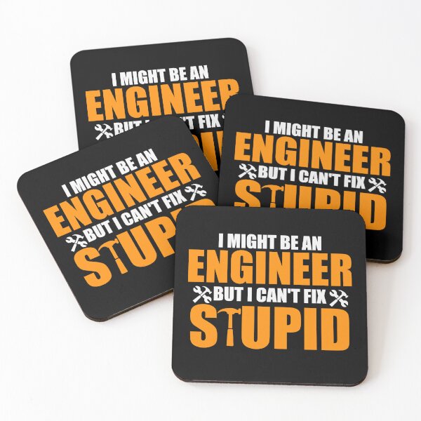 Item preview, Engineer with a Humorous Twist: I Can Fix Almost Anything, But Stupidity is a Challenge! designed and sold by arikanertug.
