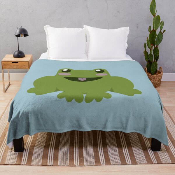 Item preview, Cute Frog with Background designed and sold by McSacks-Shack.