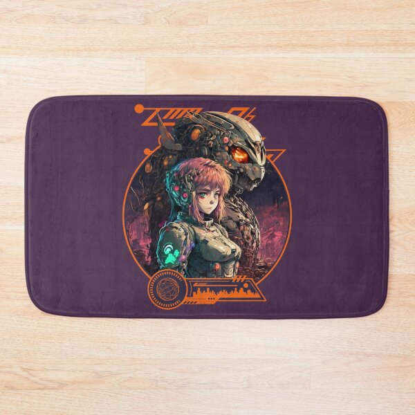 Item preview, Mecha Anime Girl and Cyborg Cyberpunk Futuristic designed and sold by soulfulprintss8.