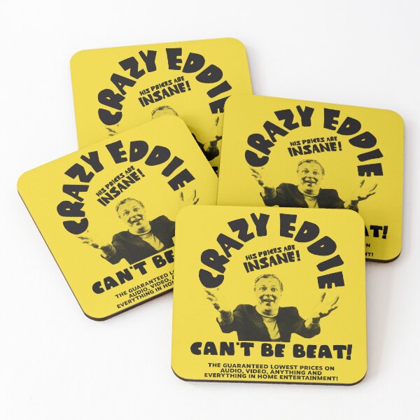 Item preview, Crazy Eddie - Can't Be Beat! designed and sold by TeeArcade84.