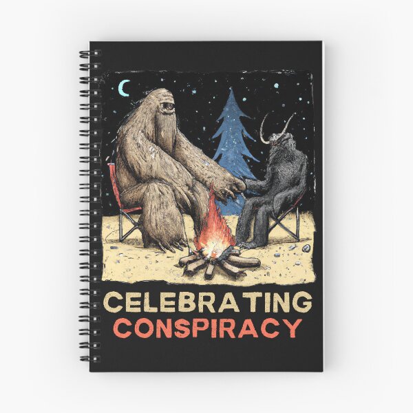 Item preview, Celebrating Conspiracy Bigfoot and Mothman designed and sold by soulfulprintss8.