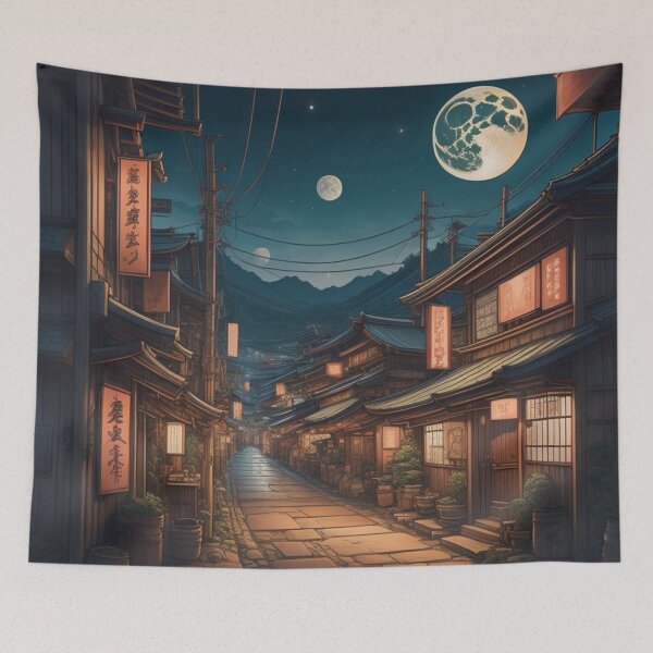 Item preview, Village Vaporwave  designed and sold by carlbruss.
