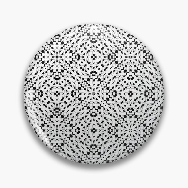 Item preview, Geometric black and white pattern designed and sold by Meg M Studio.