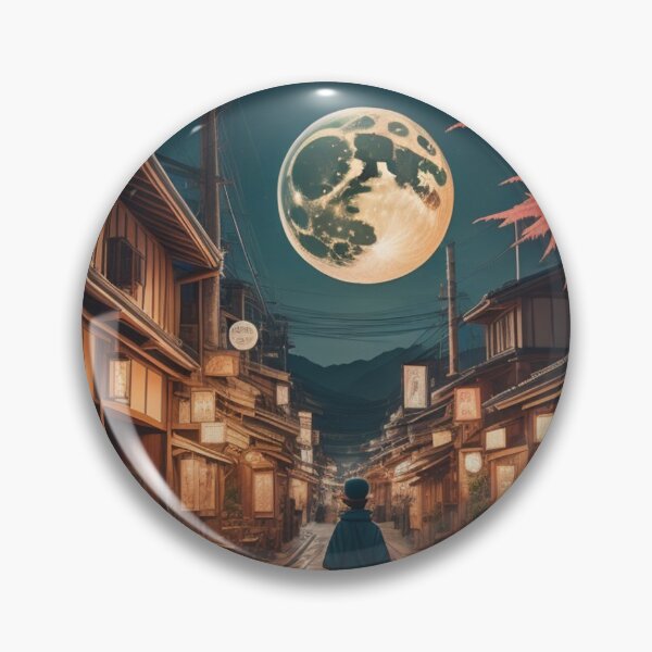 Artikelvorschau, Ramen Village Moon entworfen und verkauft von carlbruss.