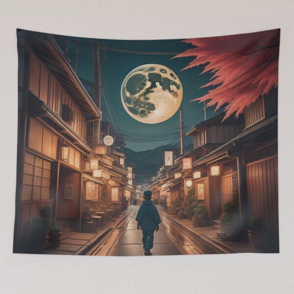Item preview, Ramen Village Moon  designed and sold by carlbruss.