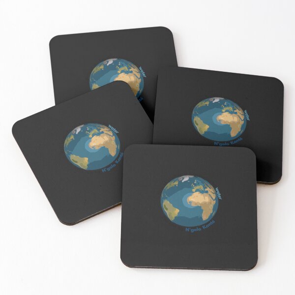 Item preview, 70 of the Earth is covered by water, the rest by N'golo Kanté Classic   designed and sold by JeannPeron.