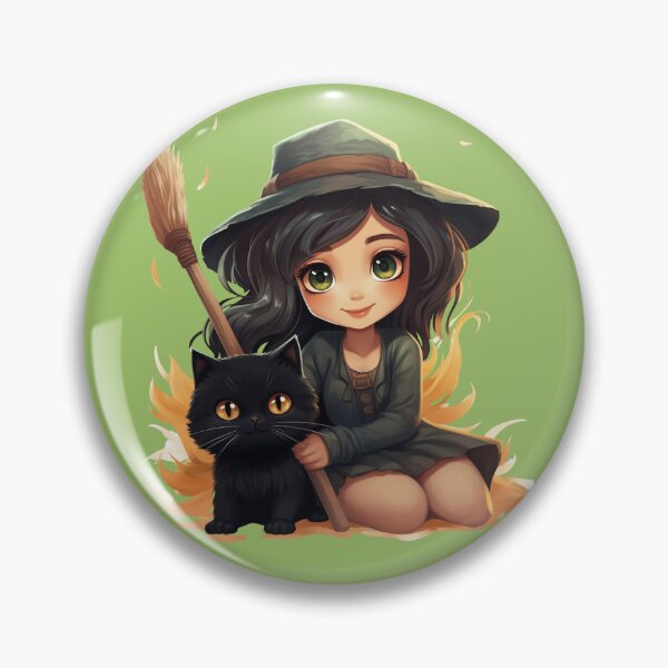 Item preview, Tiny Earth Witch designed and sold by WRabbitCreation.
