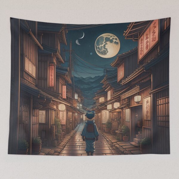 Item preview, village night  designed and sold by carlbruss.