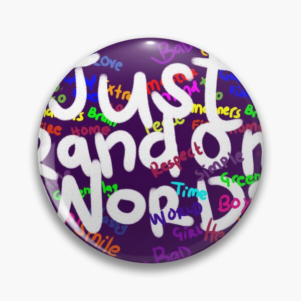 Item preview, Just Random positive words designed and sold by LoveDaisyShop.